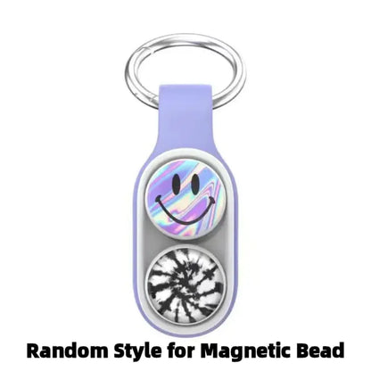 PopPuck Fidget key ring